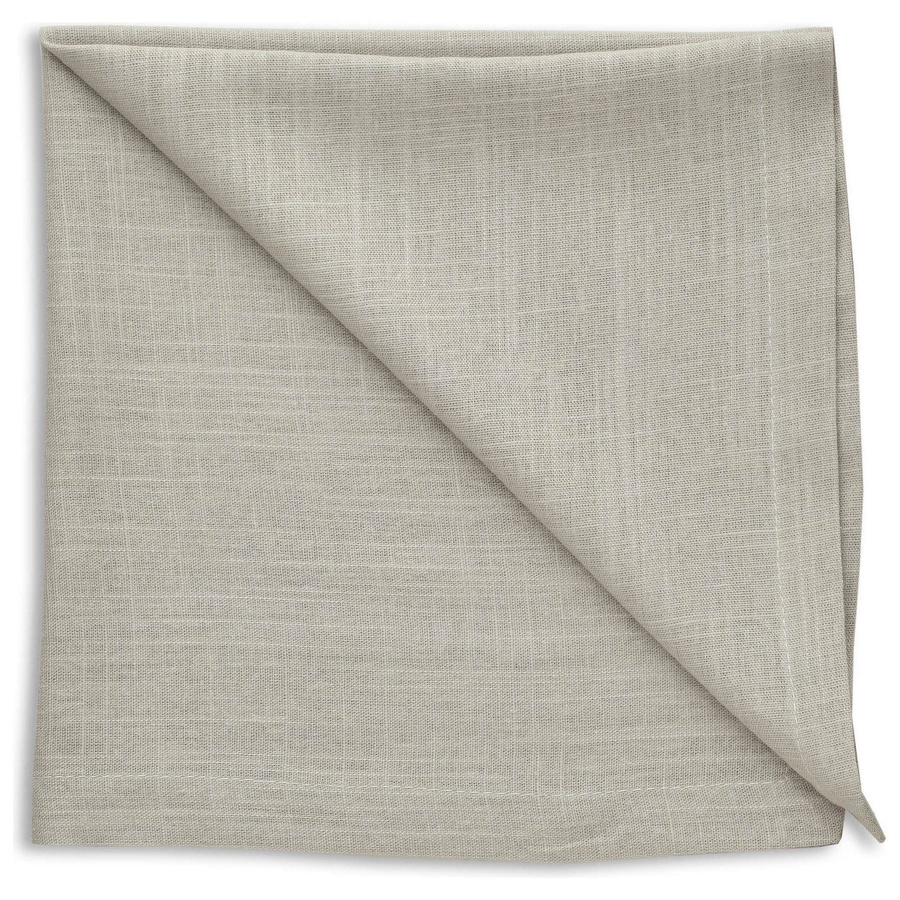 Салфетка льняная серая - Фото миниатюра 1