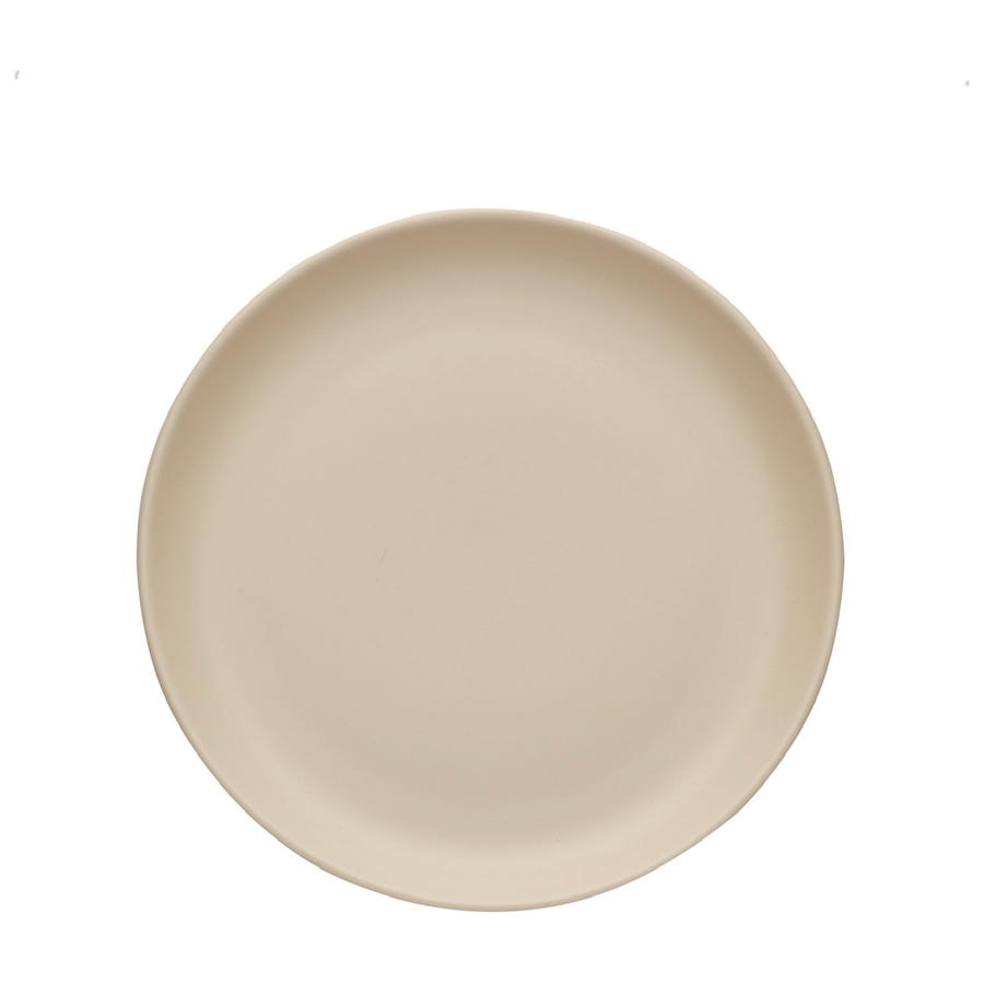 Закусочная тарелка «Моно» бежевая - Фото миниатюра 1