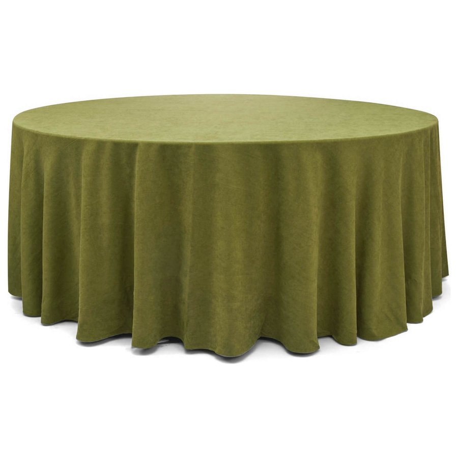 Скатерть круглая из канваса болотная - Фото миниатюра 1