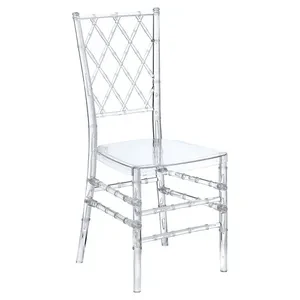 Стул «Диамант» прозрачный, поликарбонат
