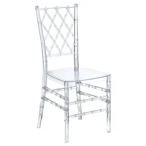 Стул «Диамант» прозрачный, поликарбонат