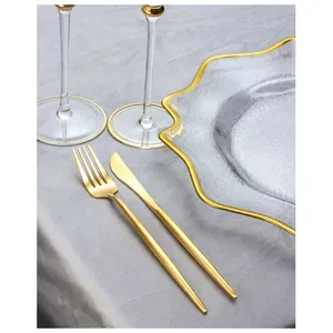 Набор «Имс» матовое золото из двух предметов - Фото 2