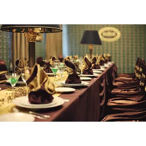 Салфетка габардин шоколадная - Фото 2