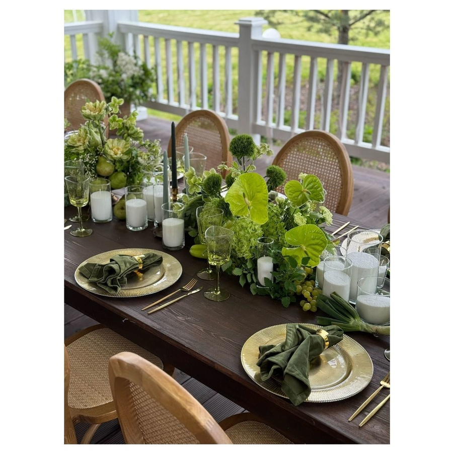 Бокал "Эванс" зелёный градиент 350 мл. - Фото миниатюра 2