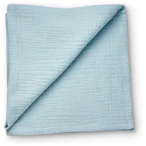 Салфетка из муслина небесная