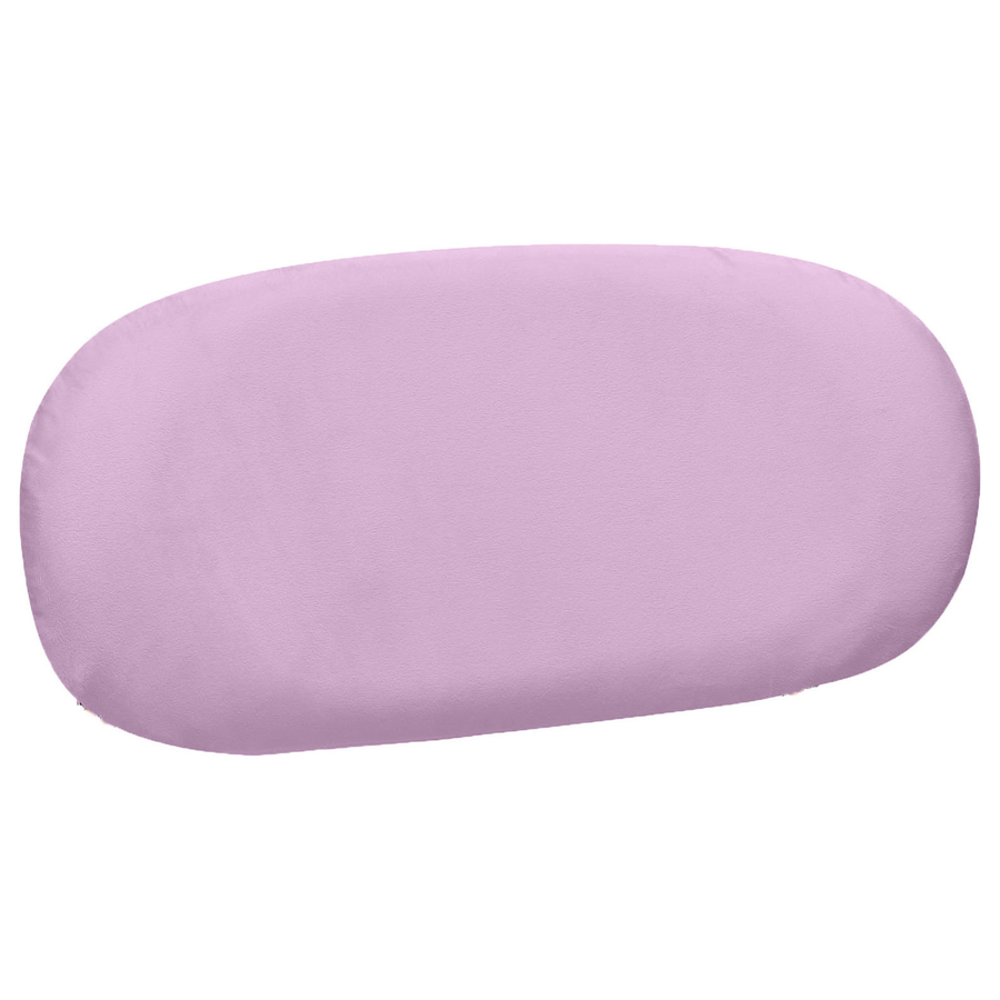 Чехол спинка к стулу Тотем, пыльно-лавандовый бархат - Фото миниатюра 1