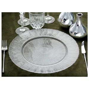 Подстановочная тарелка «Лармо» прозрачная - Фото 2