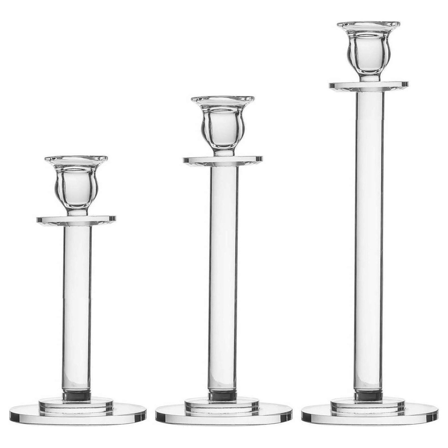 Набор подсвечников «Берк» хрустальные - Фото миниатюра 1