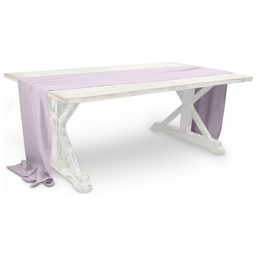 Раннер из муслина крокусовый - Фото миниатюра 1