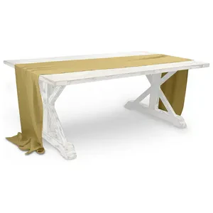 Раннер из муслина горчичный