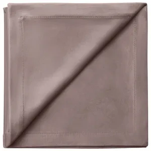Салфетка бархатная пыльно-фиолетовая
