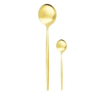 Столовая ложка  «Изи» матовое золото - Фото 2