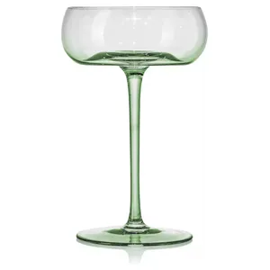 Бокал-блюдце «Люксор» олива - Фото 1