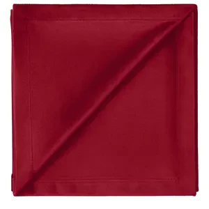 Салфетка бархатная красная