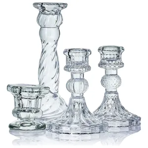 Набор подсвечников «Фортуна» прозрачные - Фото 1