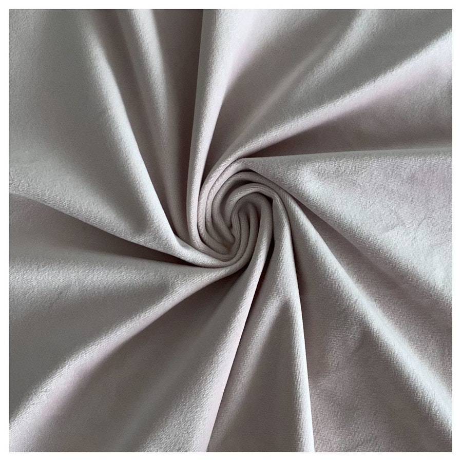 Скатерть для президиума бархатная пыльно-розовая - Фото миниатюра 3