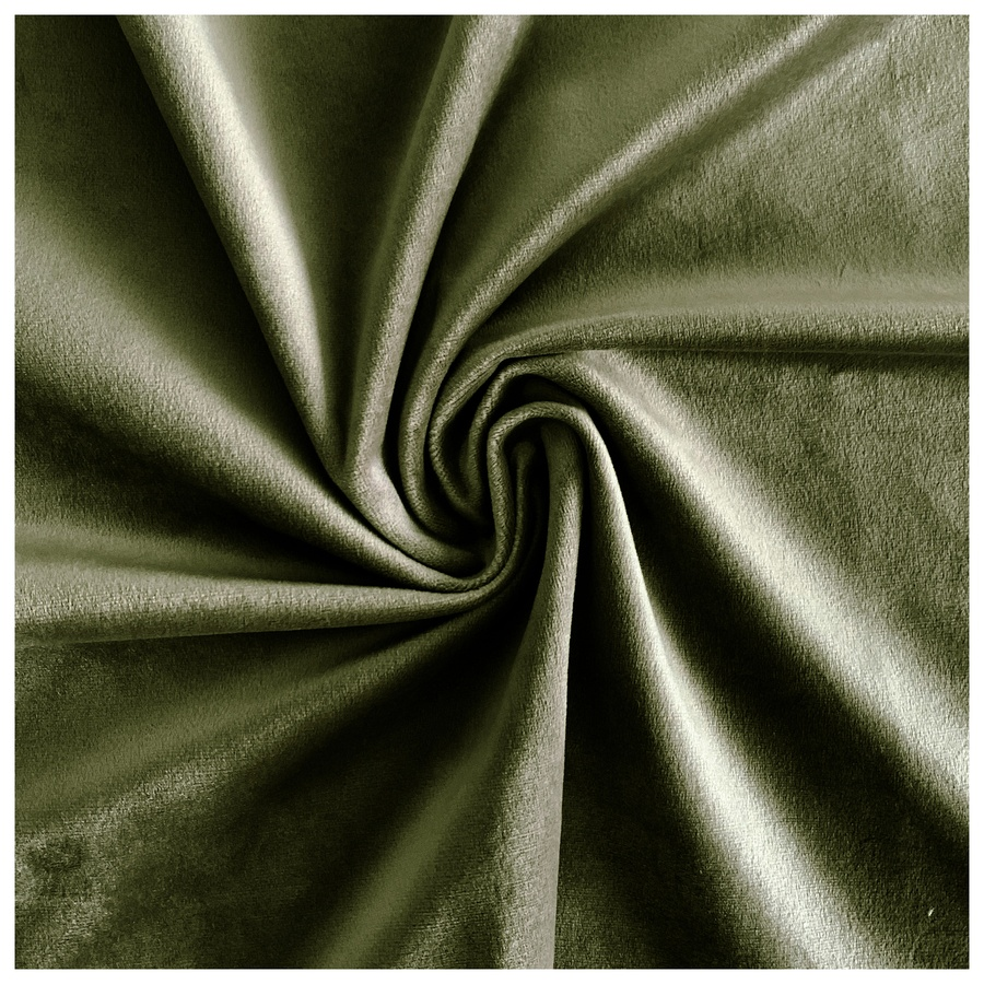 Скатерть прямоугольная бархатная мшистая - Фото миниатюра 2