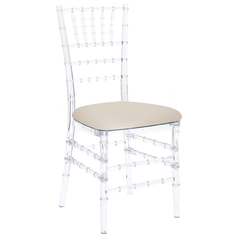 Подушка Кьявари кремовый бархат. Сдается со стулом - Фото миниатюра 2