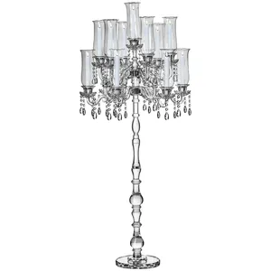 Канделябр «Алис» на 13 свечей хрустальный большой - Фото 2