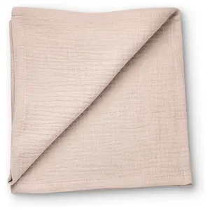Салфетка из муслина пудровая - Фото 1