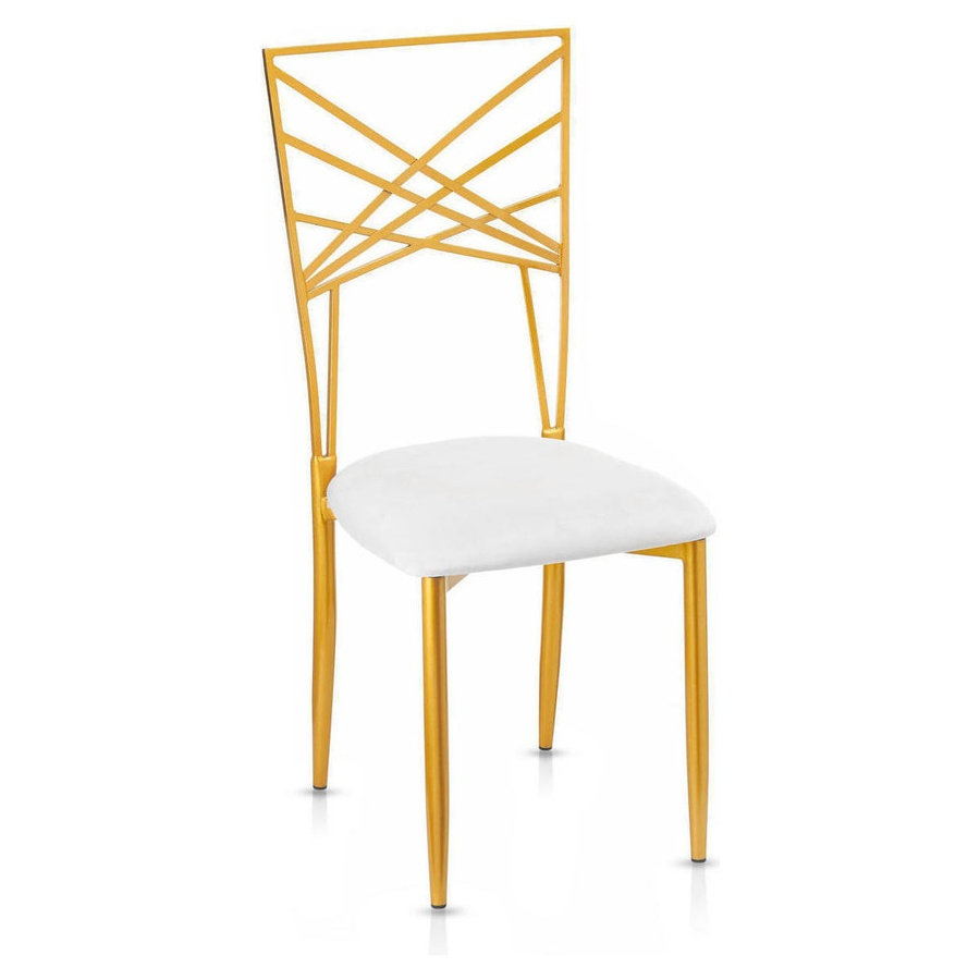 Подушка к стулу Хамелеон, белая кожа - Фото миниатюра 1