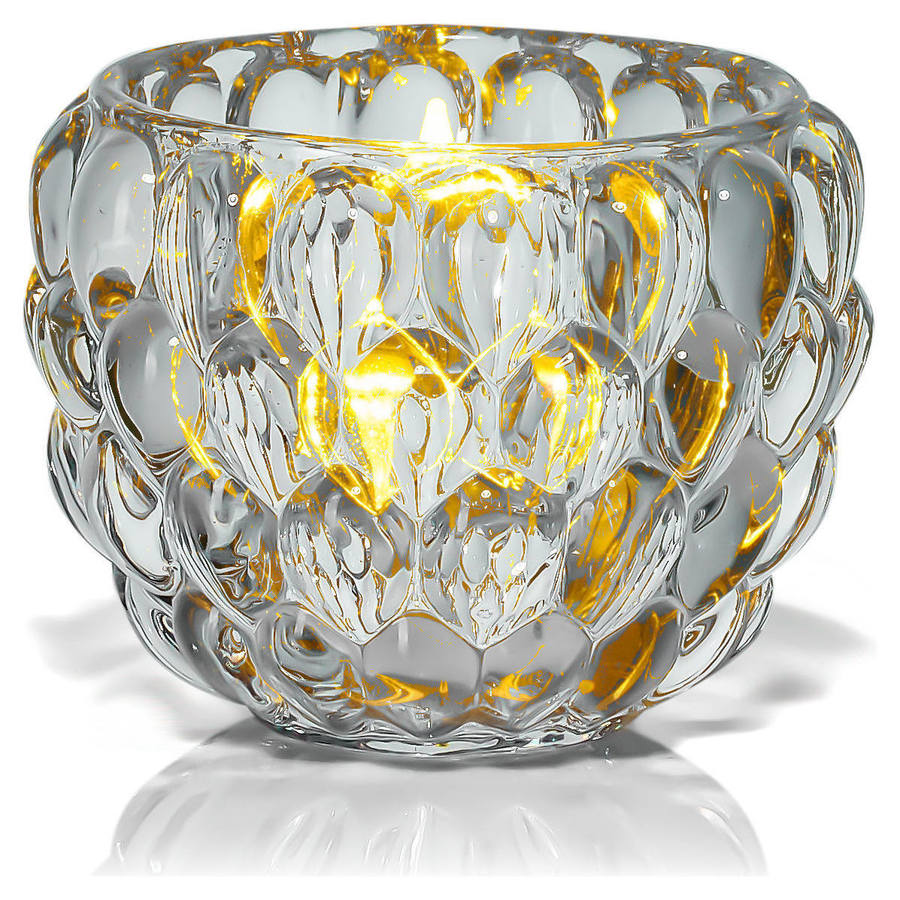 Подсвечник «Бебба» хрустальный - Фото миниатюра 3