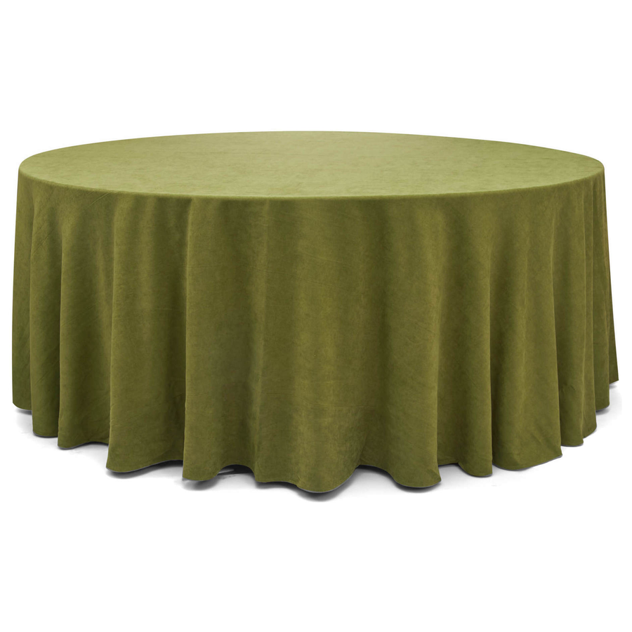 Скатерть круглая из канваса болотная - Фото миниатюра 1