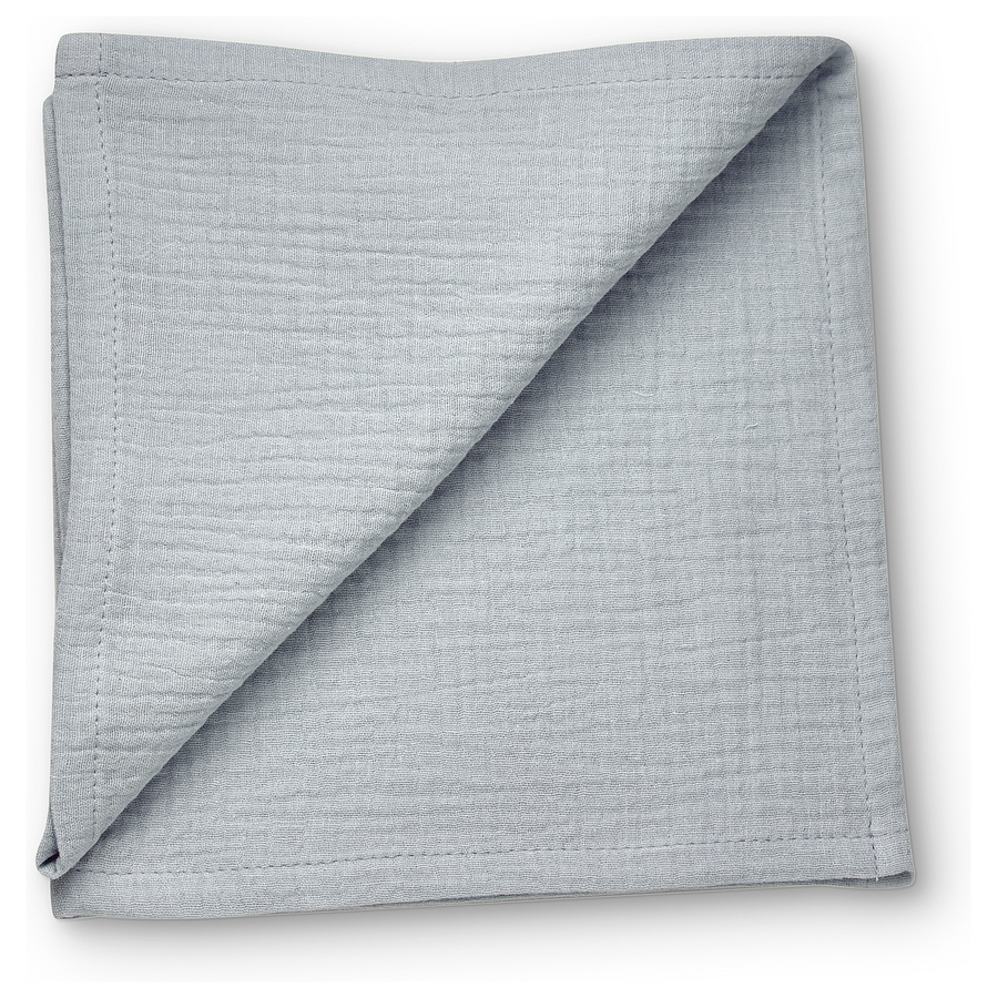 Салфетка из муслина сизая - Фото миниатюра 1