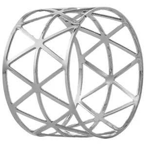 Кольцо для салфетки «Мартел» серебряное