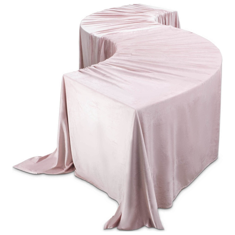 Стол “Змейка» 2 части коричневый - Фото миниатюра 2