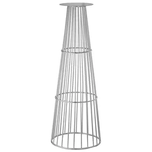 Стойка для цветов «Эйфи» серебряная - Фото 1