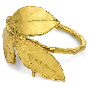 Кольцо для салфетки «Лауро» золотое - Фото 1