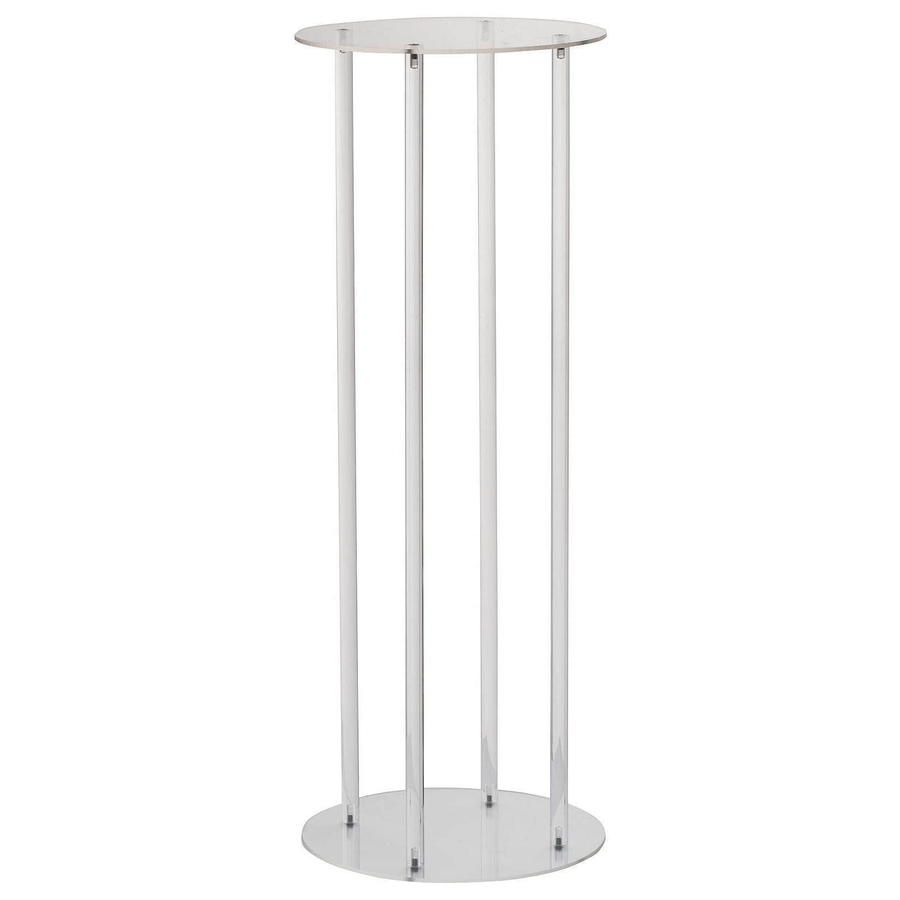 Стойка для цветов прозрачная «Фрея» средняя - Фото основное 1