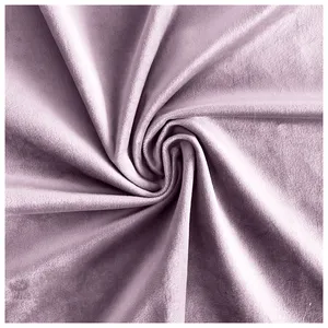 Скатерть прямая широкая бархатная пыльно-фиолетовая - Фото 2