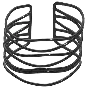 Кольцо для салфетки «Анитра» черное - Фото 1