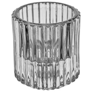 Подсвечник «Эльза» прозрачный