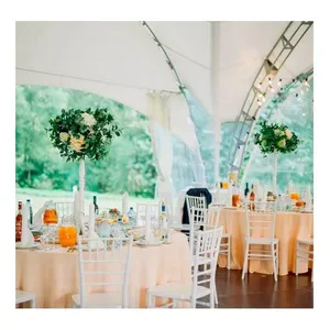 Скатерть прямоугольная габардин персиковая - Фото 2