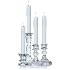 Набор подсвечников «Фортуна» прозрачные - Фото 2