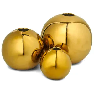 Набор золотых ваз «Рондо»