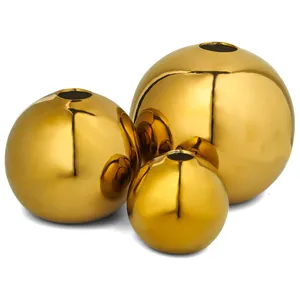 Набор золотых ваз «Рондо»