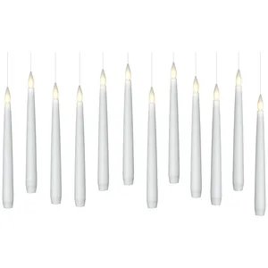 Набор Led свечей подвесных белого цвета