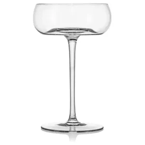 Бокал-блюдце «Люксор» прозрачный - Фото 1