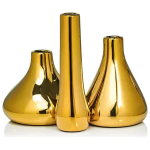 Набор золотых ваз «Гута» - Фото 1