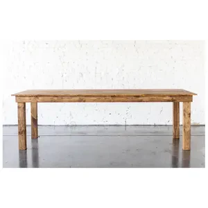 Стол прямоугольный «Рустик» натуральный - Фото 2