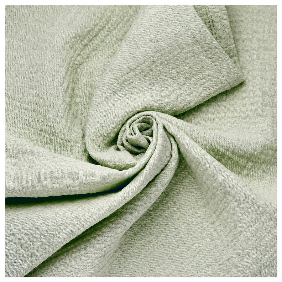 Раннер из муслина фисташковый - Фото миниатюра 2