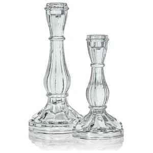 Набор подсвечников «Грейс» прозрачные