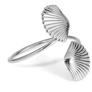 Кольцо для салфетки «Ла Мер» серебряное