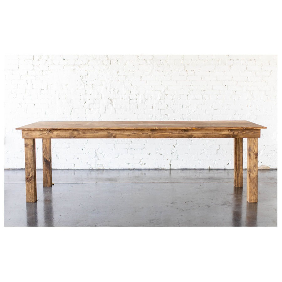 Стол прямоугольный Рустик натуральный - Фото миниатюра 2