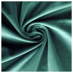 Скатерть прямоугольная бархатная изумрудная - Фото 2