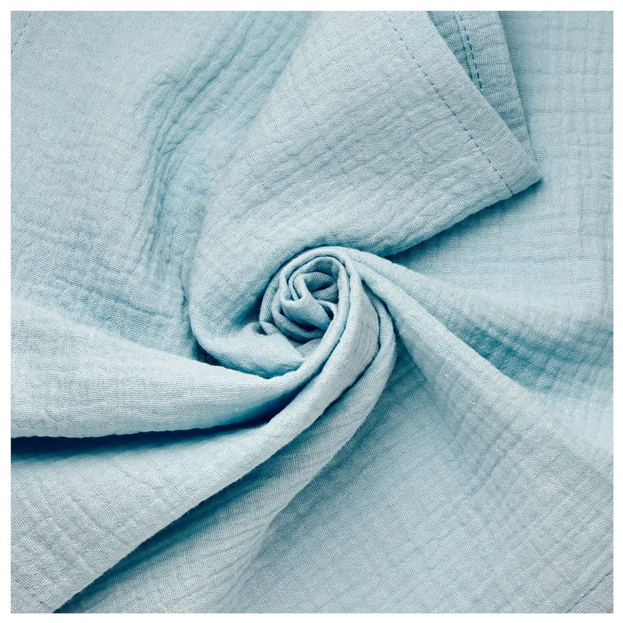 Раннер из муслина небесный - Фото миниатюра 2